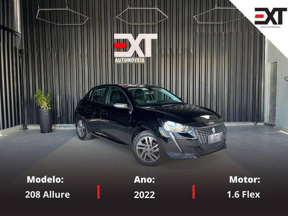 PEUGEOT 208 1.6 16V FLEX ALLURE AT6 PEUGEOT 208 1.6 16V FLEX ALLURE AT6